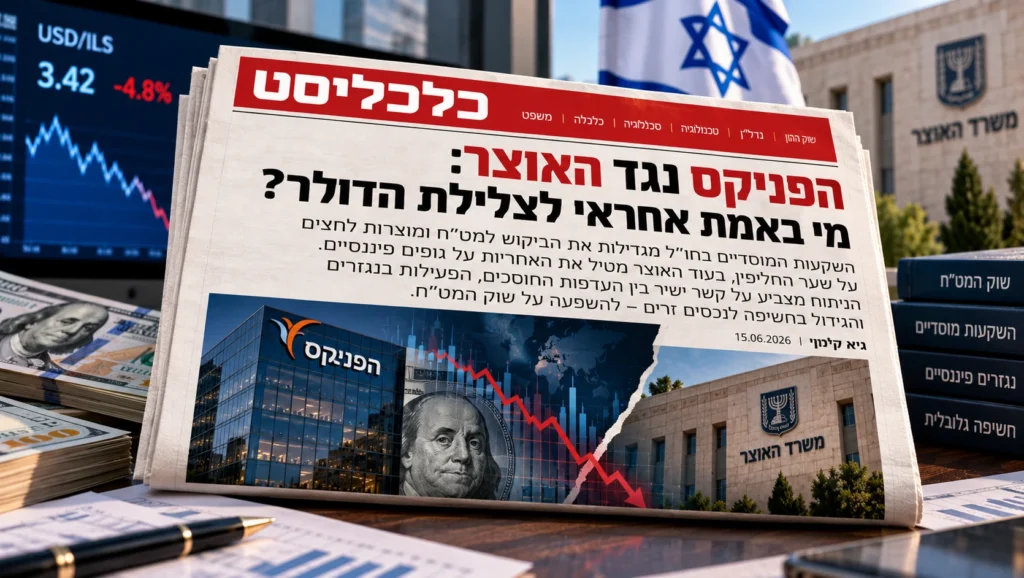 השקעות המוסדיים בחו"ל והשפעתן על שוק המט"ח