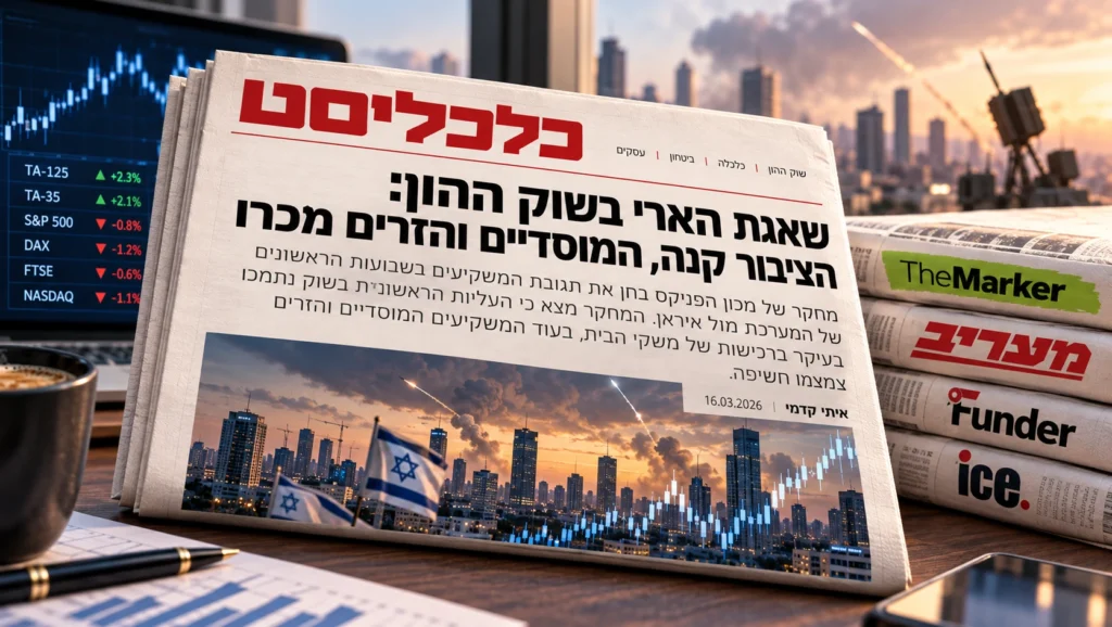 שאגת הארי בשוק ההון: הציבור קנה, המוסדיים והזרים מכרו