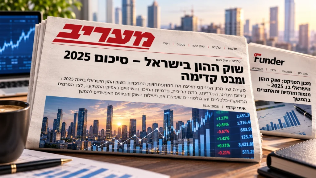 שוק ההון בישראל – סיכום 2025 ומבט קדימה